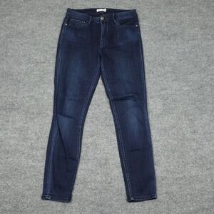 Unpublished Jeans Womens 29 Blue High Rise Skinny Stretch Indigo Casual Denim